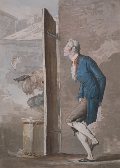 Each Waiting Turn by Antoine Charles Horace Vernet