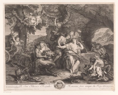 Bacchus and Ariadne by Antoine Coypel