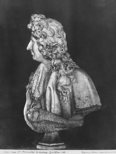 Bust of Jules Hardouin Mansart by Antoine Coysevox