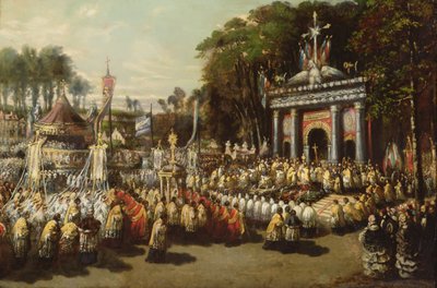 Procession of the Holy Sacrament by Antoine Detrez