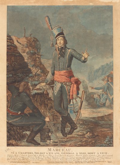 General Francois Severin Desgraviers Marceau by Antoine François Sergent