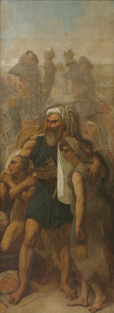Egyptian Family by Antoine Jean Gros