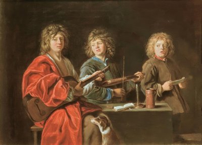 The Little Singers by Antoine Le Nain