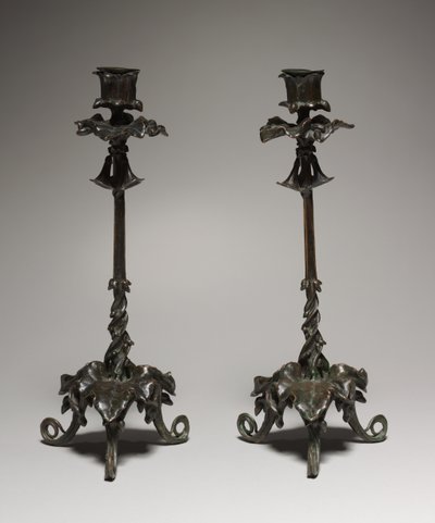 Candlestick, 1800s by Antoine Louis Barye