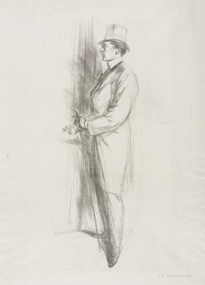 Sir Max Beerbohm by Antoine Louis Barye