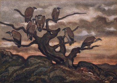 Vultures on a Tree by Antoine Louis Barye