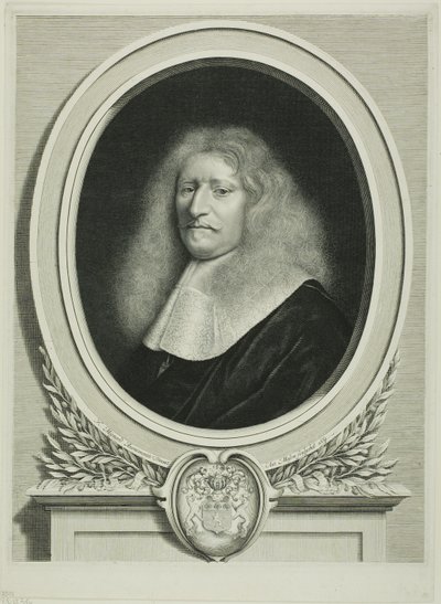 Portrait of Guillaume de Brisacier by Antoine Masson