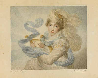 Hortense de Beauharnais by Antoine Maxime Monsaldi