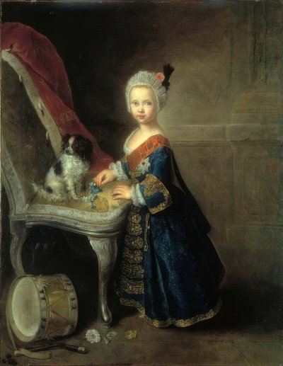 Frederick II, Crown Prince with Order by Antoine Pesne