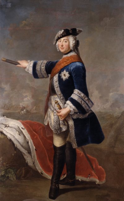 Frederick the Great by Antoine Pesne