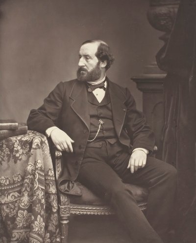 Émile Augier [French dramatist], 1876-84 by Antoine Samuel Adam Salomon