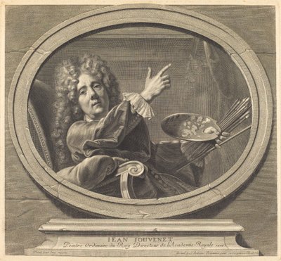 Jean Jouvenet by Antoine Trouvain after Jean Baptiste Jouvenet