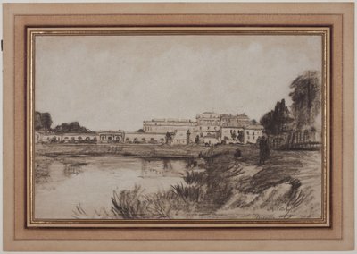 View of Versailles by Antoine Vollon