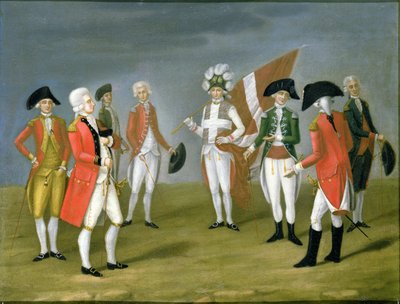 High Ranking Military Officers of Malta by Antoine de Favray