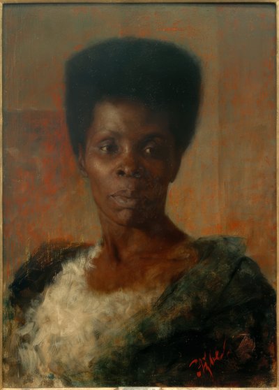 Black Woman by Anton Azbe
