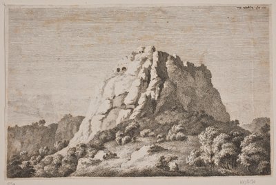 Mountain Scene by Anton Carl Dusch
