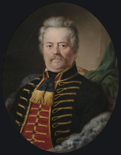 Portrait of a Nobleman by Anton Ebert