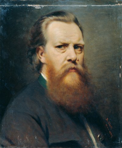 Self-Portrait by Anton Ebert
