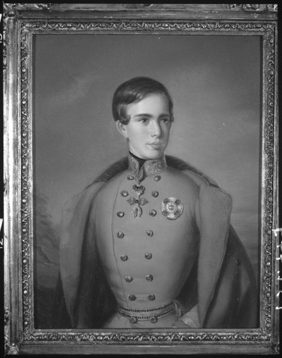 Emperor Franz Joseph I of Austria by Anton Einsle