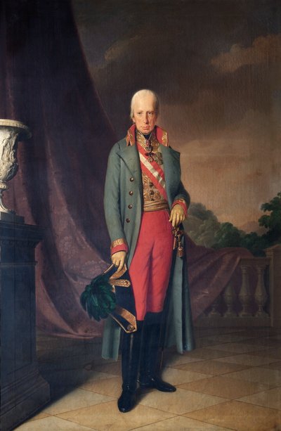 Francis II, Emperor of Austria by Anton Einsle
