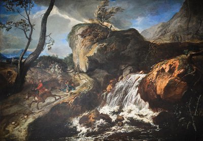 Landscape with Ambush by Anton Faistenberger