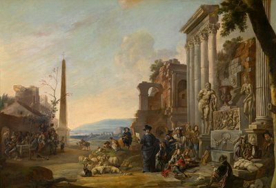 The Study of Art in Rome by Anton Goubau