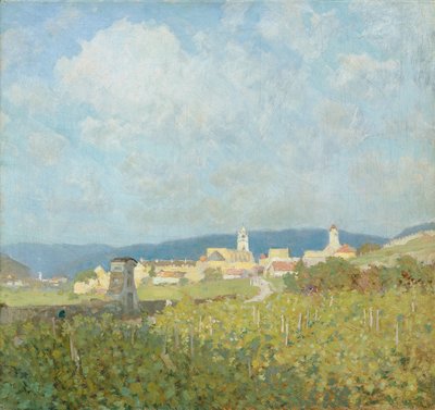 Dürnstein in the Wachau by Anton Hans Karlinsky