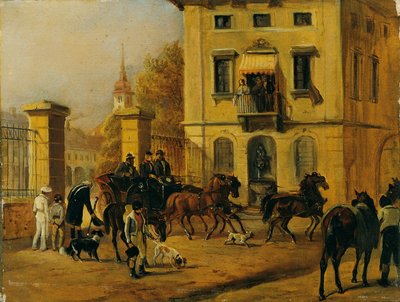 Departure by Anton Hermann Kowalsky