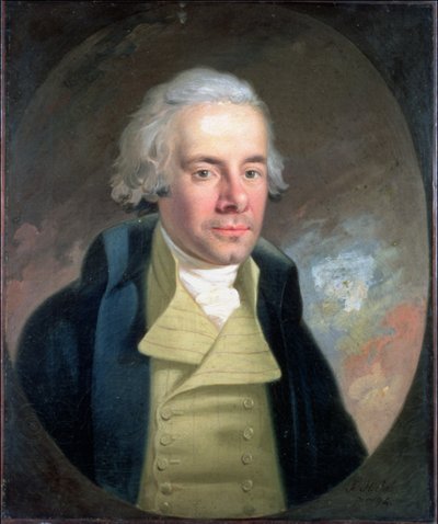Portrait of William Wilberforce by Anton Hickel