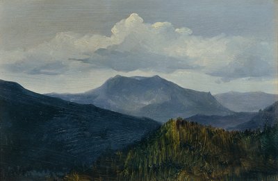 The Schneeberg near Gutenstein by Anton Hlavacek