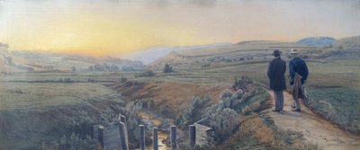 Walk at Krottenbach by Anton Hlavacek