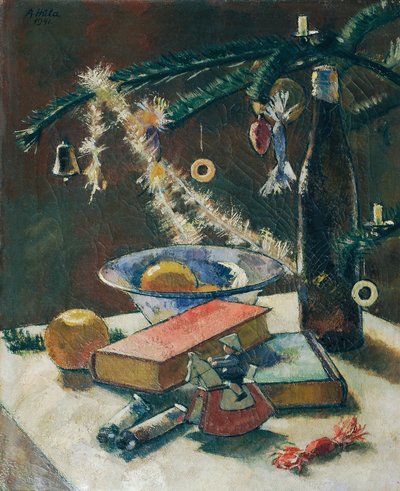 Still Life under the Christmas Tree by Anton Hula