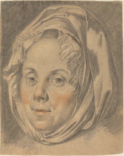 Head of a Matron by Anton Johann Tischbein