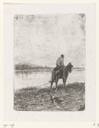 Towpath by Anton Mauve