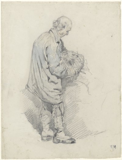 Coachman with a Bundle of Straw by Anton Mauve