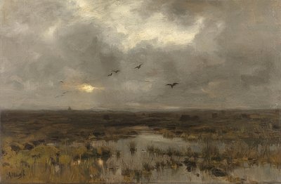March. Around 1885-88 by Anton Mauve