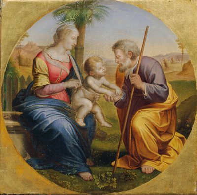 Holy Family by Anton Psenner