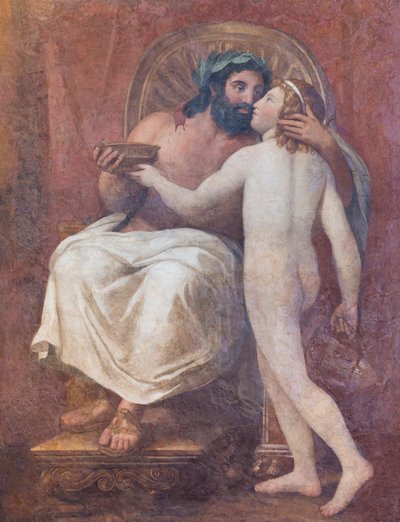 Jupiter and Ganymede by Anton Raphael Mengs