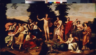 Parnassus by Anton Raphael Mengs