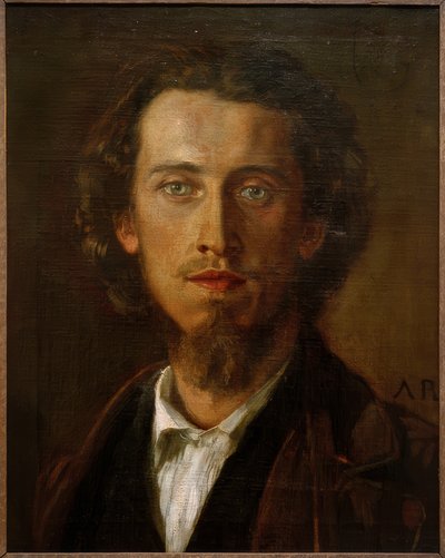 Portrait of Schwach by Anton Romako