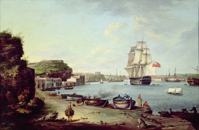Harbour Port of Mahon, Minorca by Anton Schantz
