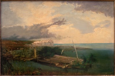 Wood and Stonework on the Coast by Anton von Stadler