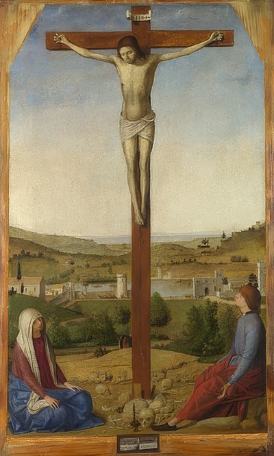 The Crucifixion of Christ by Antonello da Messina