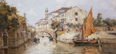 A Venetian Backwater by Antonia Maria de Reyna Manescau