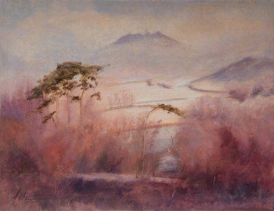 Frozen Valley, Somerset, 2023 by Antonia Myatt