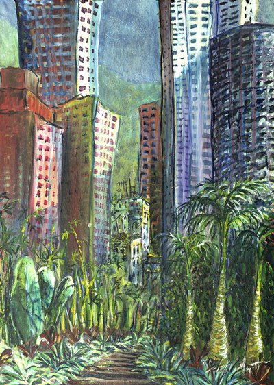 High Rise, Hong Kong by Antonia Myatt
