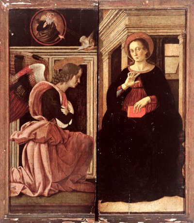 Annunciation by Antoniazzo Romano