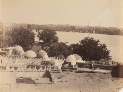 Asyut, View from the Mountain by Antonio Beato