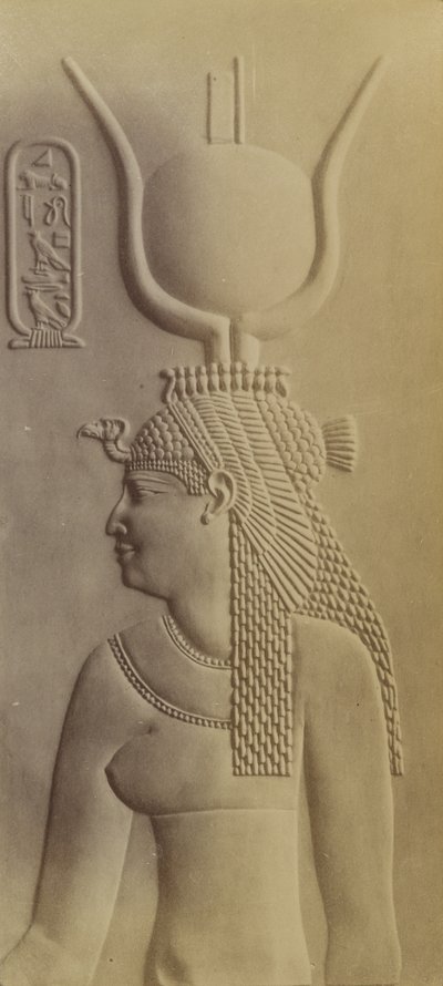 Cleopatra, Temple at Dendera by Antonio Beato