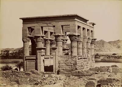 Kiosk of Philae by Antonio Beato